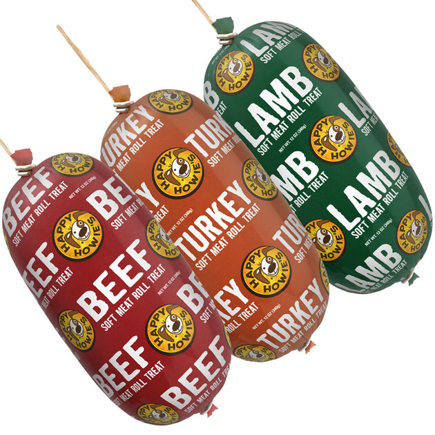 Happy Howie's Soft Meat Rolls Abel Pet Supply