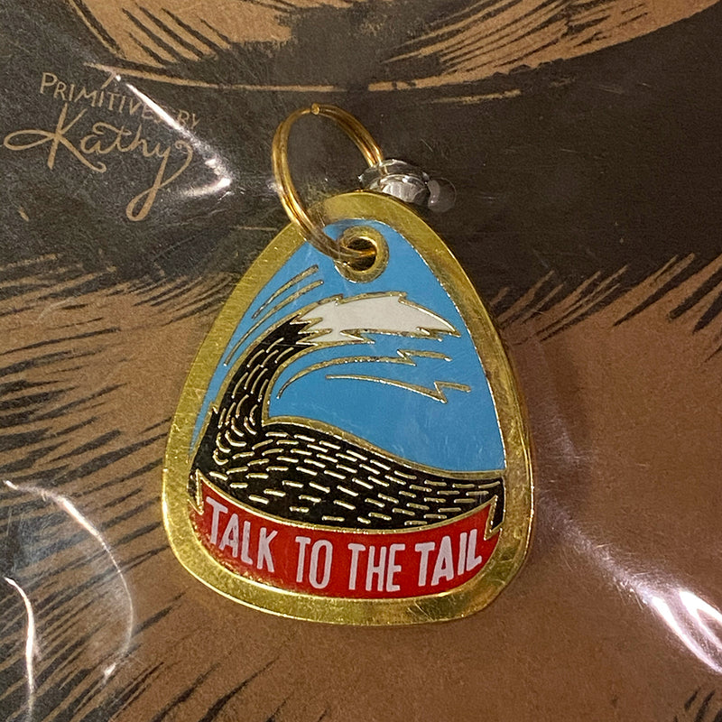 Talk To The Tail Collar Charm