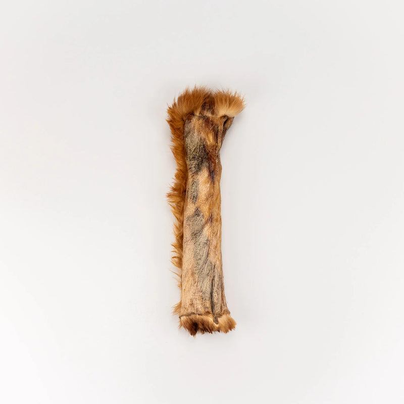 Rabbit Skin Rolls with Fur Small