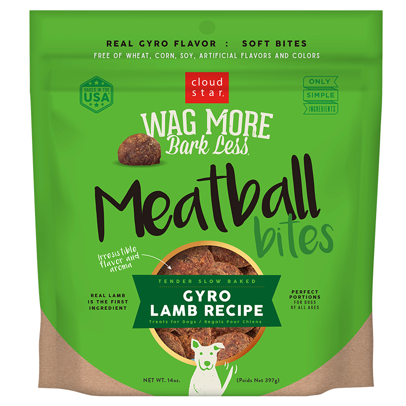 Wag More Bark Less Meatball Bites Gyro Lamb Recipe