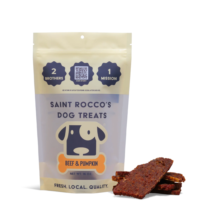 Saint Roccos Cheeseburger Dog Treats