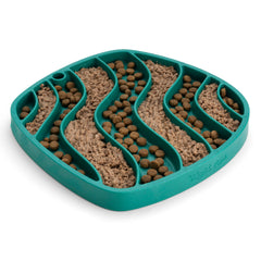 West Paw Feast Mat Waves Kelp