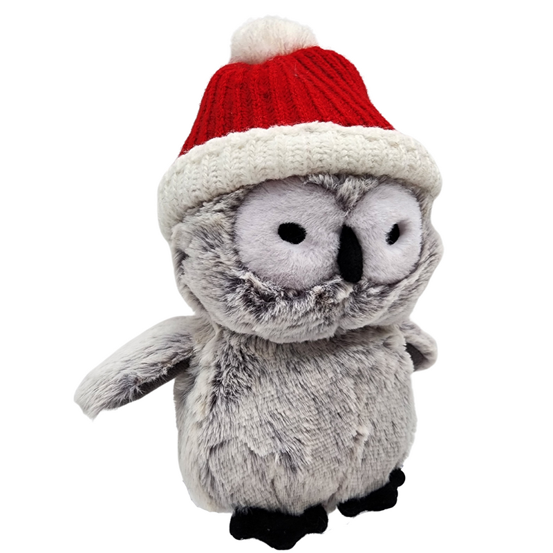 Fluff & Tuff Frosty Owl '23 Holiday Charity Toy dog toy