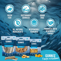 Gunni's Taste of Iceland Cod Skin Chips