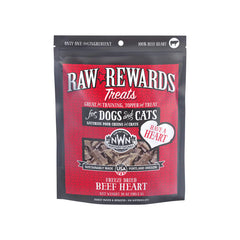 Northwest Naturals Raw Rewards Freeze Dried Beef Hearts 10 oz