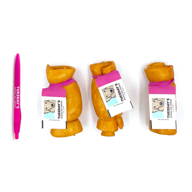 Mini Beef Cheek Rolls | Abel Pet Supply