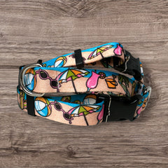 Beach Party Dog Collar