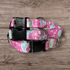 Paisley Pastel Dog Collar