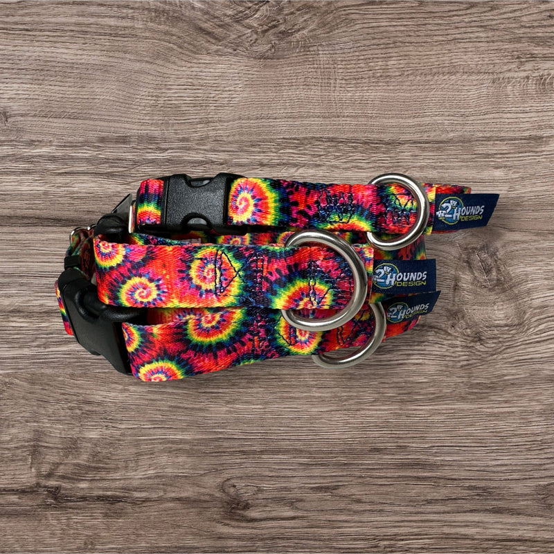 Tie-Dye Dog Collars