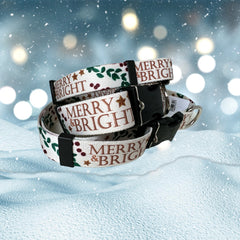 Merry & Bright Holiday Dog Collars