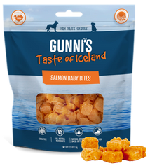 Gunni's Salmon Baby Bites for dogs