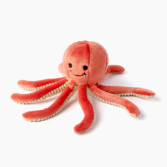 Fluff & Tuff Squirt Octopus dog toy