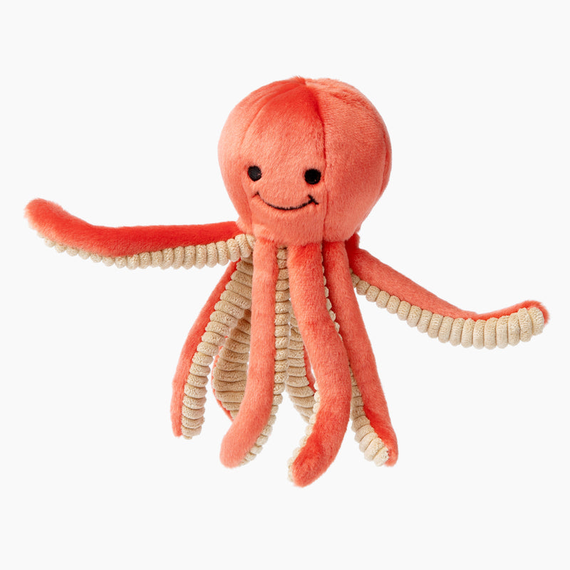 Fluff & Tuff Squirt Octopus dog toy