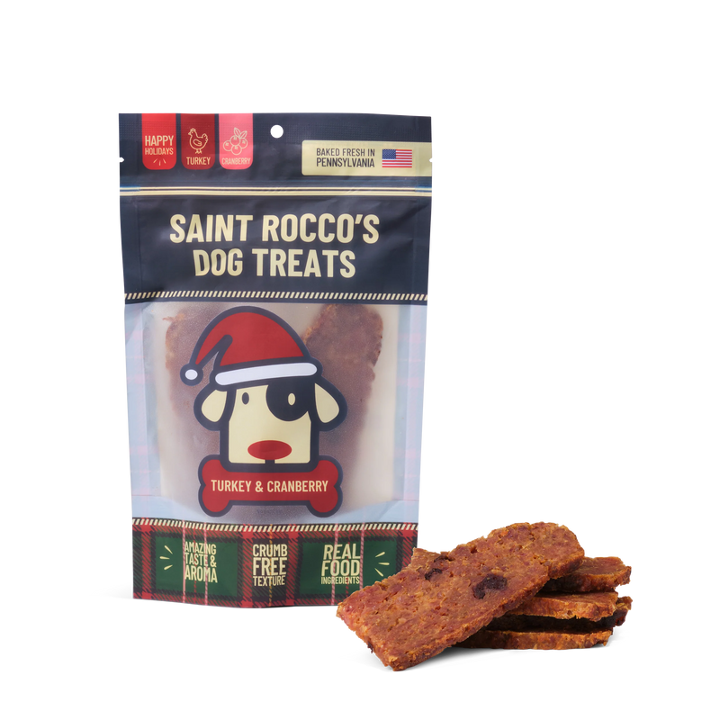 Saint Roccos Cheeseburger Dog Treats