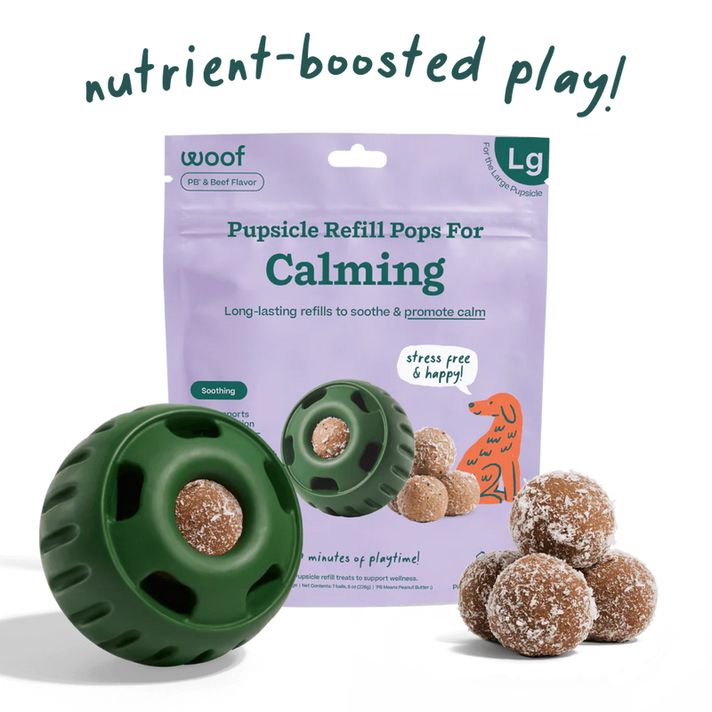 Woof Pupsicle Refill Pops for Calming