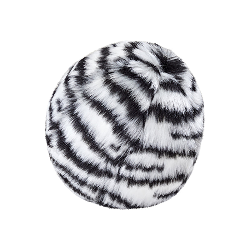 Fluff & Tuff Zebra Ball (S)