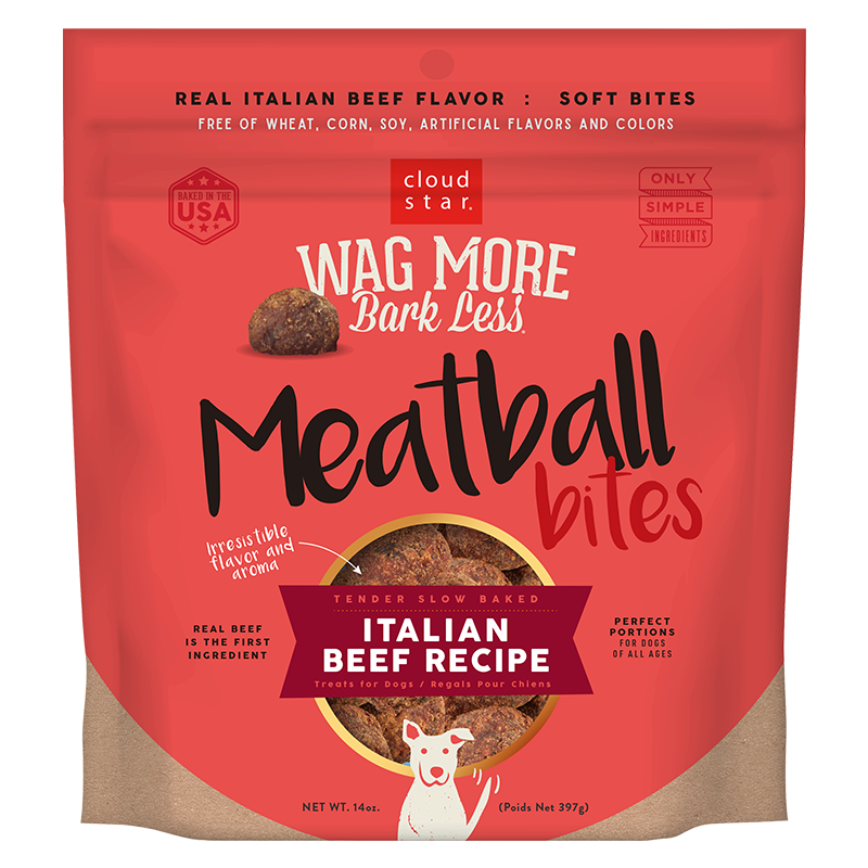 Wag More Bark Less Meatball Bites