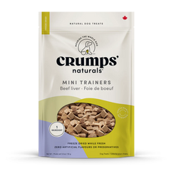 Crump's Naturals Mini Trainers Treats, Freeze-Dried Beef Liver Bites
