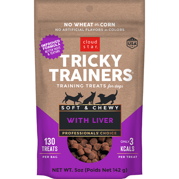 Tricky Trainers Soft & Chewy Treats, Chicken Liver | Abel Pet Supply