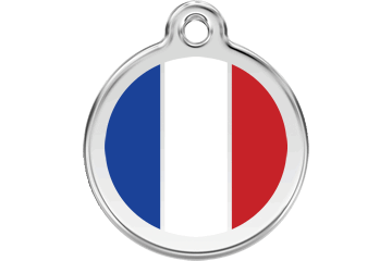 United States Flag Pet Tag