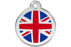 United States Flag Pet Tag