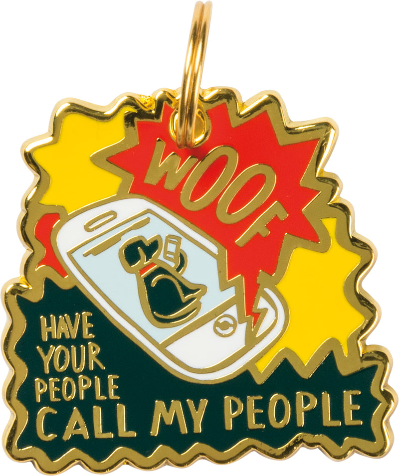 Have Your People Call My People Collar Charm
