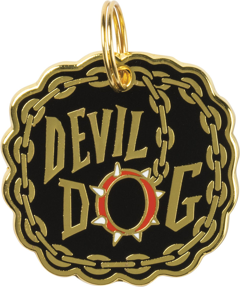 Devil Dog Collar Charm