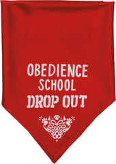 Obedience School Drop Out Pet Bandana