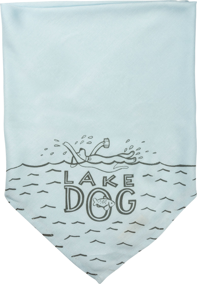 Lake Dog Pet Bandana