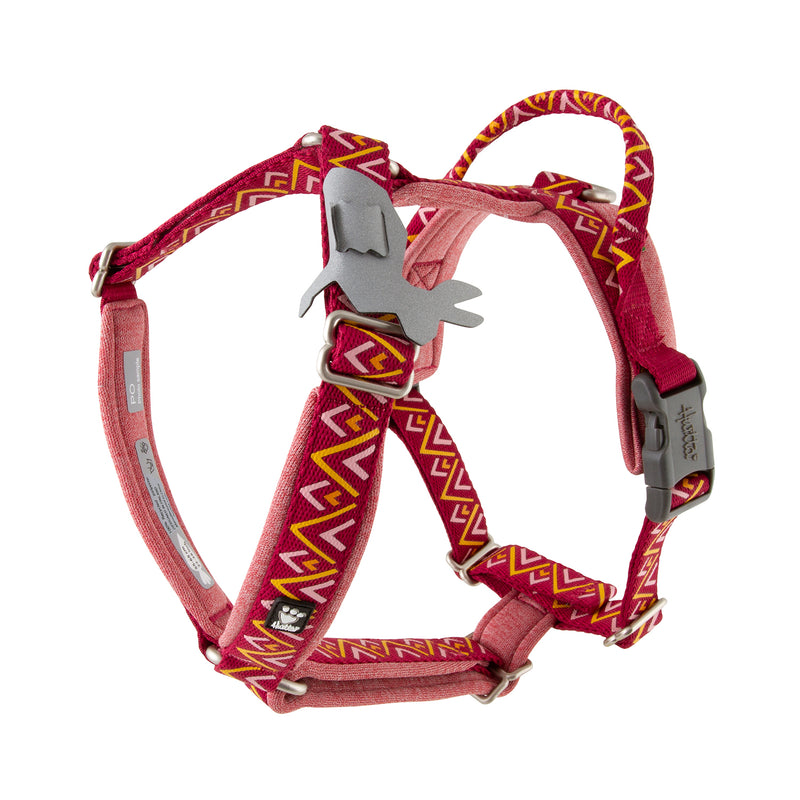 Razzle Dazzle Padded Y-Harness Beetroot