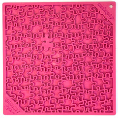 Jigsaw Design Emat Enrichment Licking Mat Pink