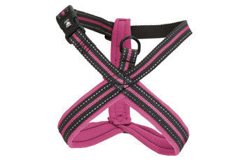 Hurtta Pro Padded Y-Harness Hot Pink