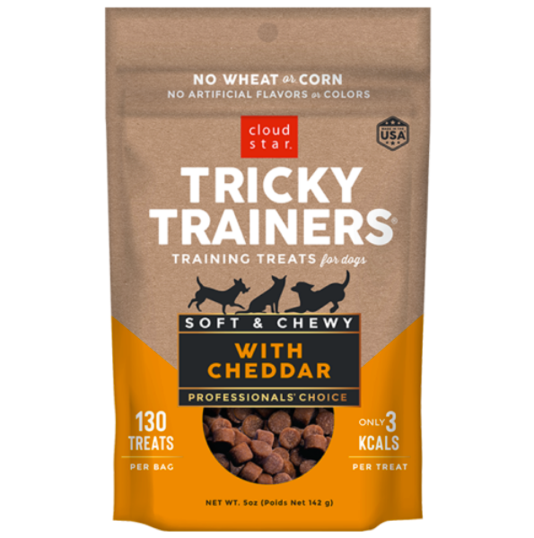 Tricky Trainers Training Treats for Dogs Cheddar