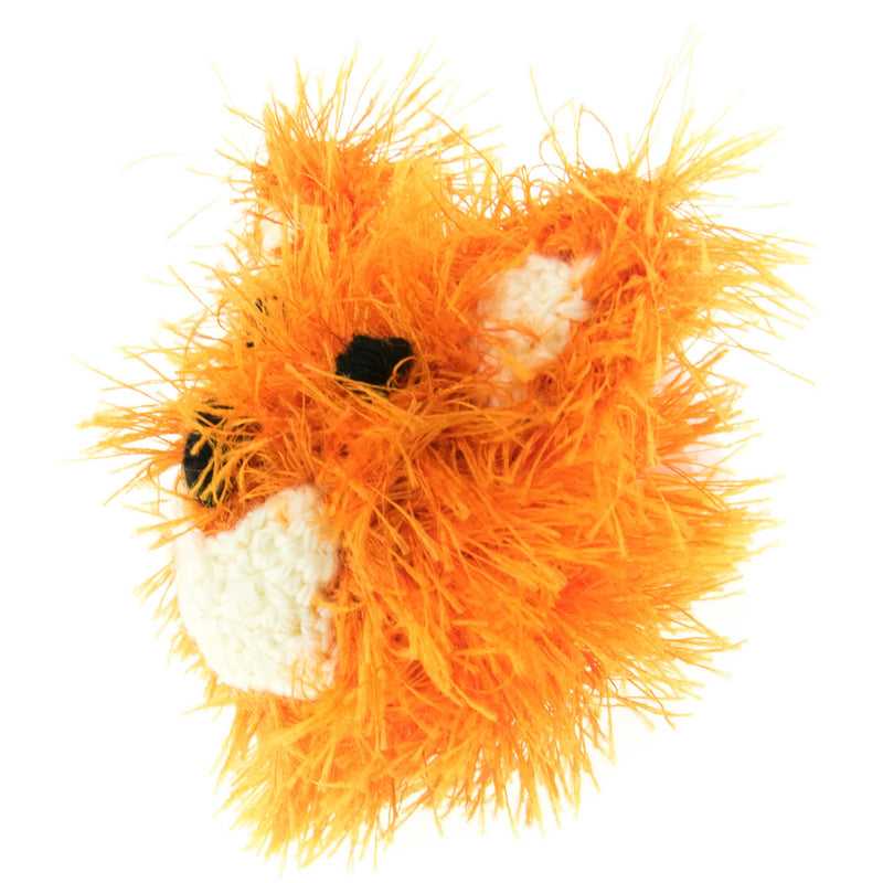 Oomaloo Fox Squeaker Ball Dog Toy