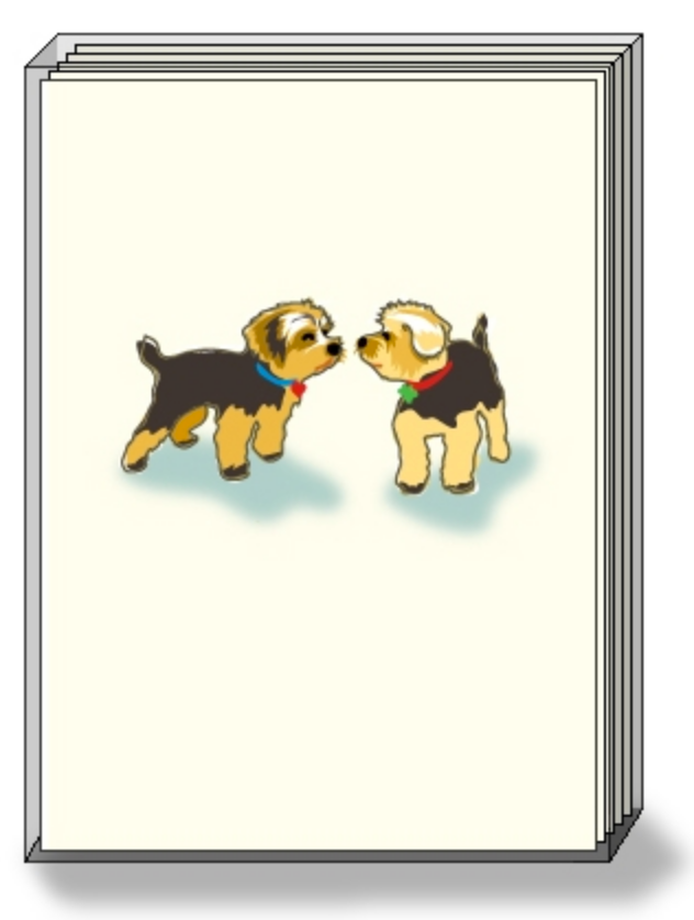 DogPride Box Note Cards Yorkshire Terriers