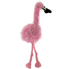 OoMaLoo Flamingo Squeaker Dog Toy