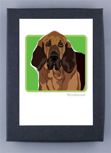 Bloodhound Boxed Note Cards