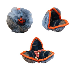 PawsPocket Rabbit Fur Mini Orange