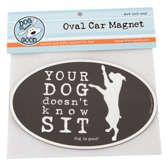Car Magnet: Doesn't Know Sit