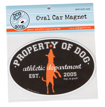 Car Magnet: Property of Dog