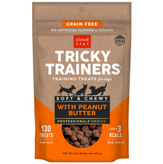 Grain Free Tricky Trainers Soft Training Treats for Dogs Peanut Butter