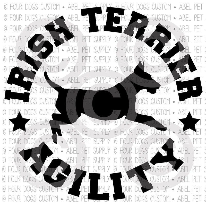 Airedale Terrier Agility Decal