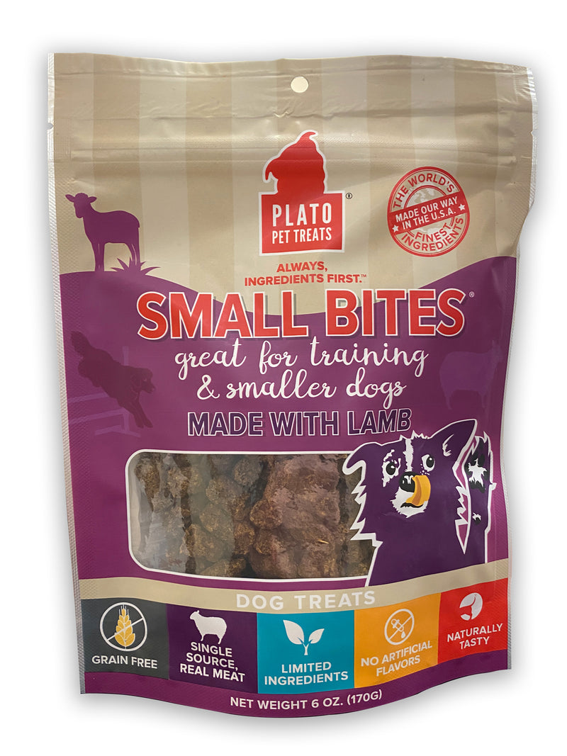 Plato Pet Treats Small Bites Lamb