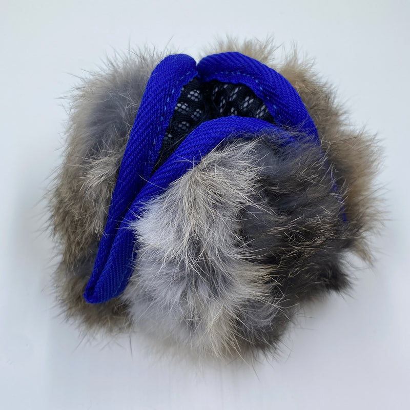 PawsPocket Rabbit Fur Mini Blue