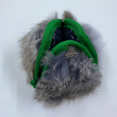 PawsPocket Rabbit Fur Mini Blue