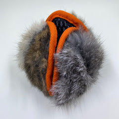 PawsPocket Rabbit Fur Mini Blue