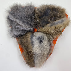 PawsPocket Rabbit Fur Mini Blue