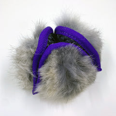 PawsPocket Rabbit Fur Mini Blue