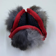 PawsPocket Rabbit Fur Mini Blue