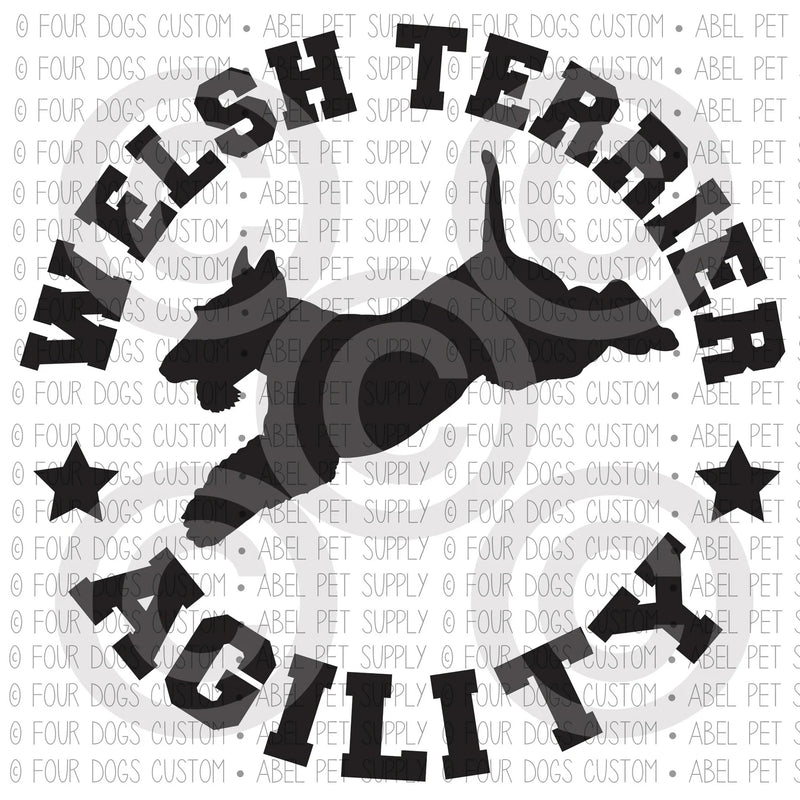 Airedale Terrier Agility Decal